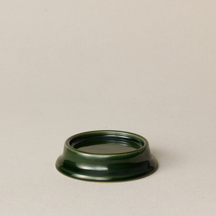 Pillar Candle Holder, Patina