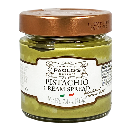 Pistachio Cream Spread 210g (Paolo's)