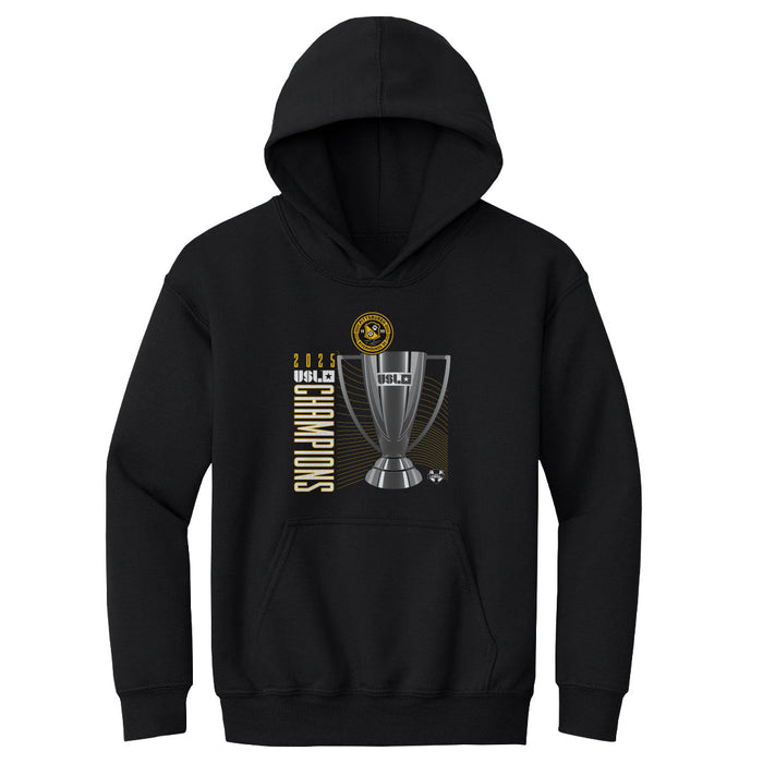 Pittsburgh Riverhounds SC 2025 USL Championship Final Champions Youth Hoodie