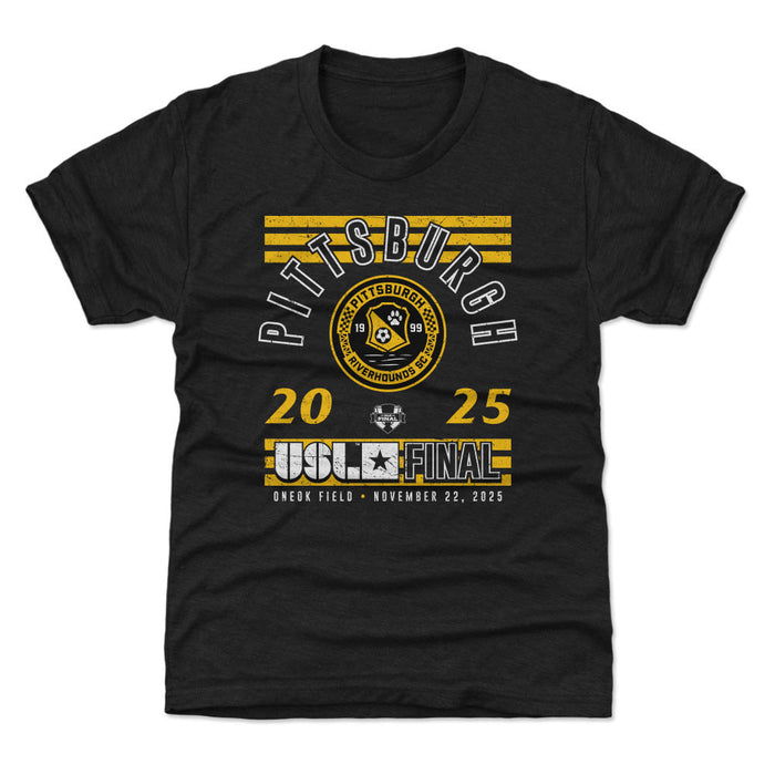Pittsburgh Riverhounds SC 2025 USL Championship Final Youth T-shirt