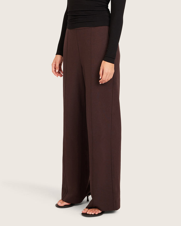 Relaxed Leg Pants - Regular - Carob