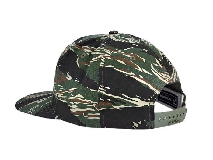 Richardson Flat Bill Ripstop Snapback - Fly Shop Logo