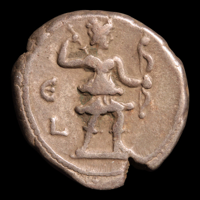 Roman Egypt, Emperor Antoninus Pius, Tetradrachm, Artemis Reverse - 141 to 142 CE - Roman Provinces