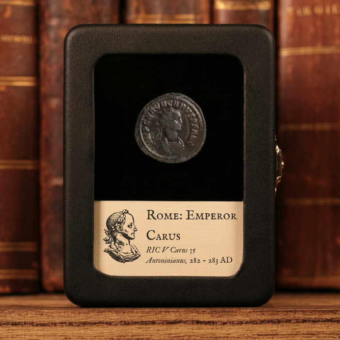 Rome, Emperor Carus, AR Antoninianus, Sol (Sun God) - 282 to 283 CE - Roman Empire