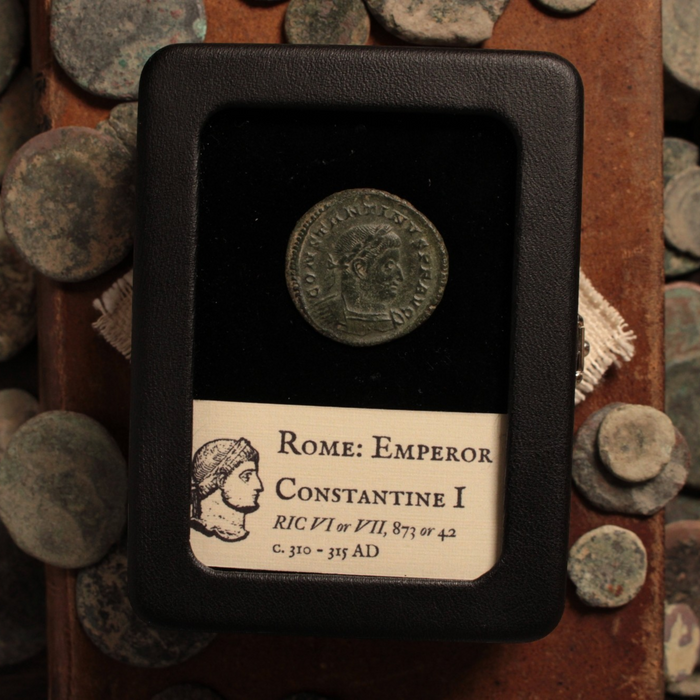Rome, Emperor Constantine the Great, Large Bronze, Sol on Reverse - c. 310 to 315 CE - Roman Empire