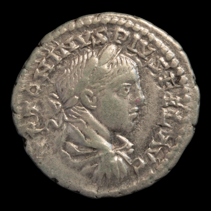 Rome, Emperor Elagabalus, Silver Denarius, Felicitas Reverse - 218 to 222 CE - Roman Empire