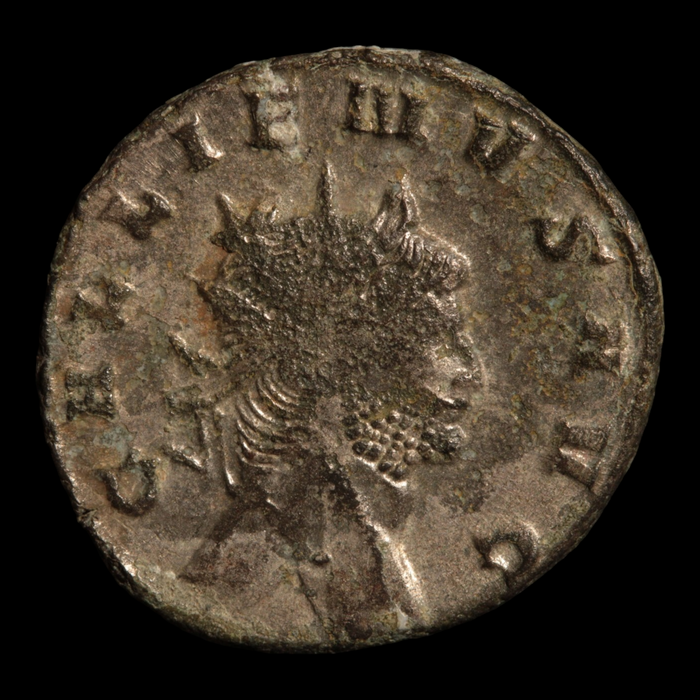 Rome, Emperor Gallienus, Antoninianus, Stag on Reverse - 260 to 268 CE - Roman Empire