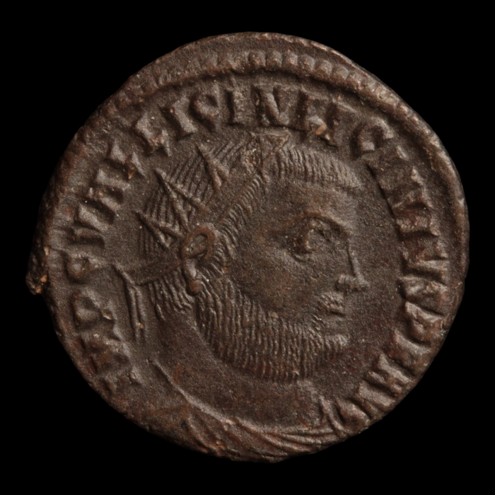 Rome, Emperor Licinius, Bronze, Jupiter on Reverse - 321 to 324 CE - Roman Empire