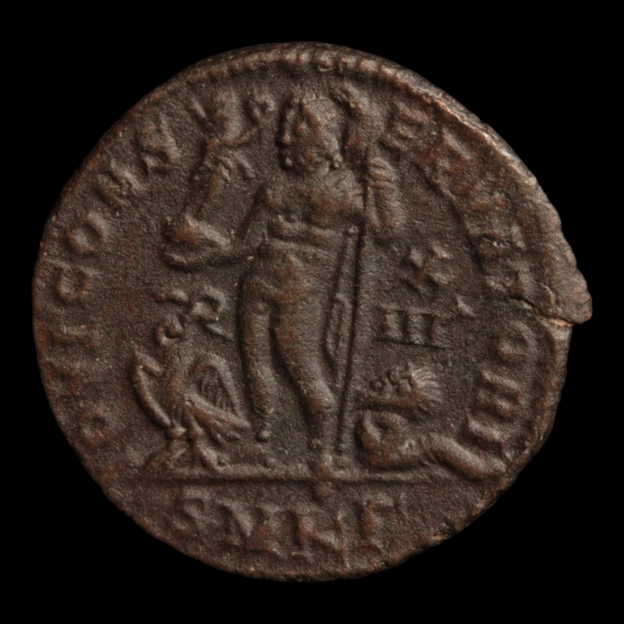 Rome, Emperor Licinius, Bronze, Jupiter on Reverse - 321 to 324 CE - Roman Empire