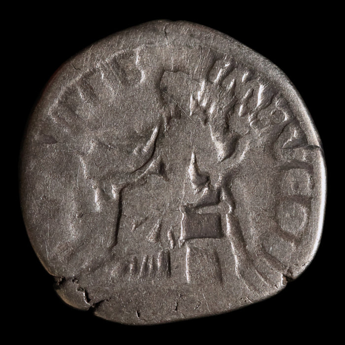 Rome, Emperor Lucius Verus, AR Denarius, Aequitas (Justice) - 168 CE - Roman Empire