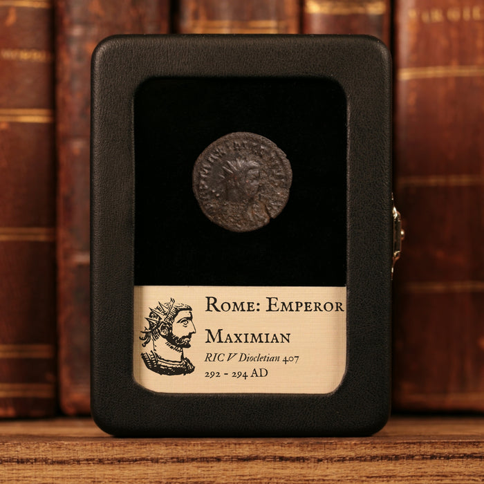 Rome, Emperor Maximian, AR Antoninianus, Pax (Goddess of Peace) - 292 to 294 CE - Roman Empire
