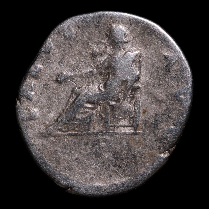 Rome, Emperor Vespasian, AR Denarius, Salus (Goddess of Safety) - 73 CE - Roman Empire