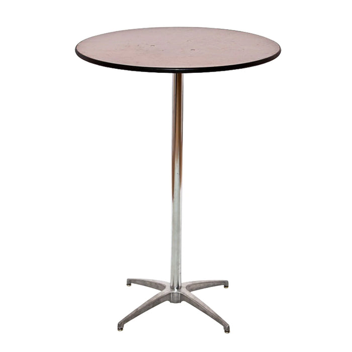 Round Pedestal Bar Height Table - 30"
