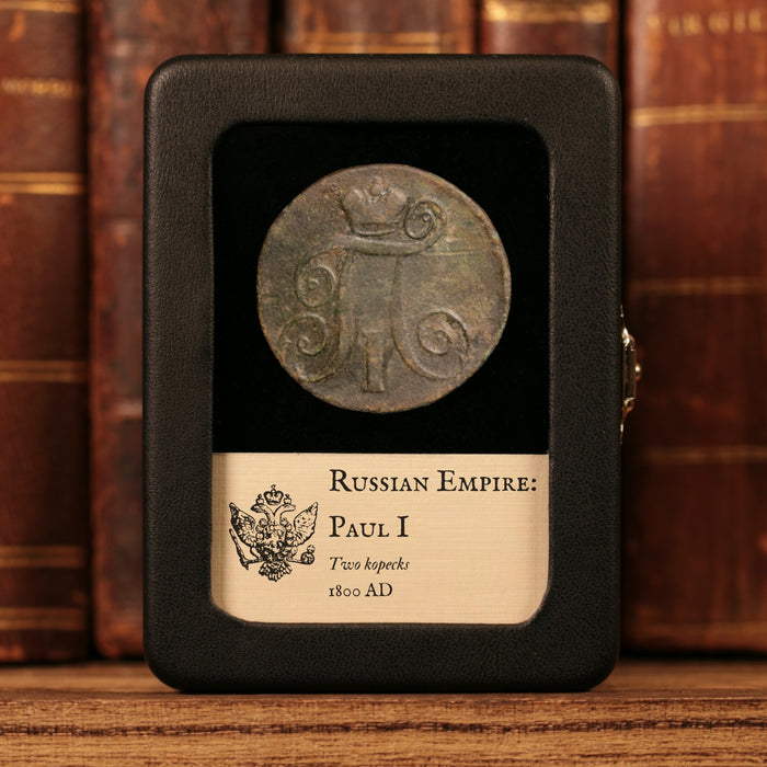 Russian Empire, Emperor Paul I, Copper 2 Kopecks - 1800 CE - Russian Empire