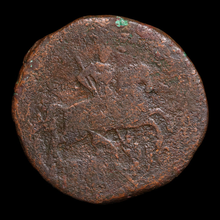 Russian Empire, Empress Elizabeth, Copper 1 Kopeck - 1760 CE - Russian Empire