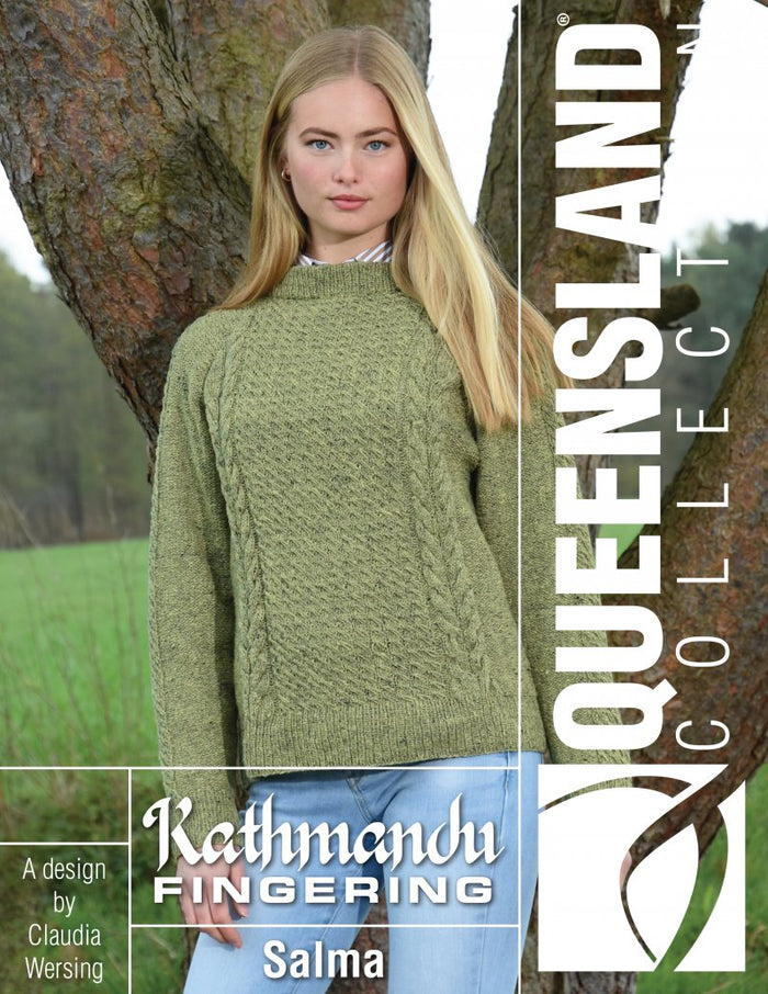 Salma Sweater Pattern by Claudia Wersing