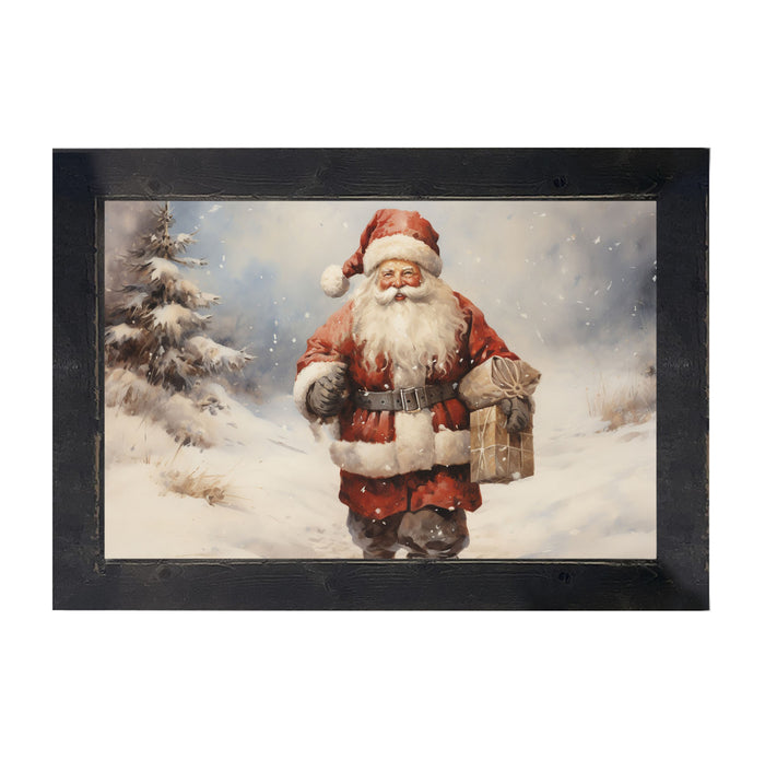 Santa on a mission