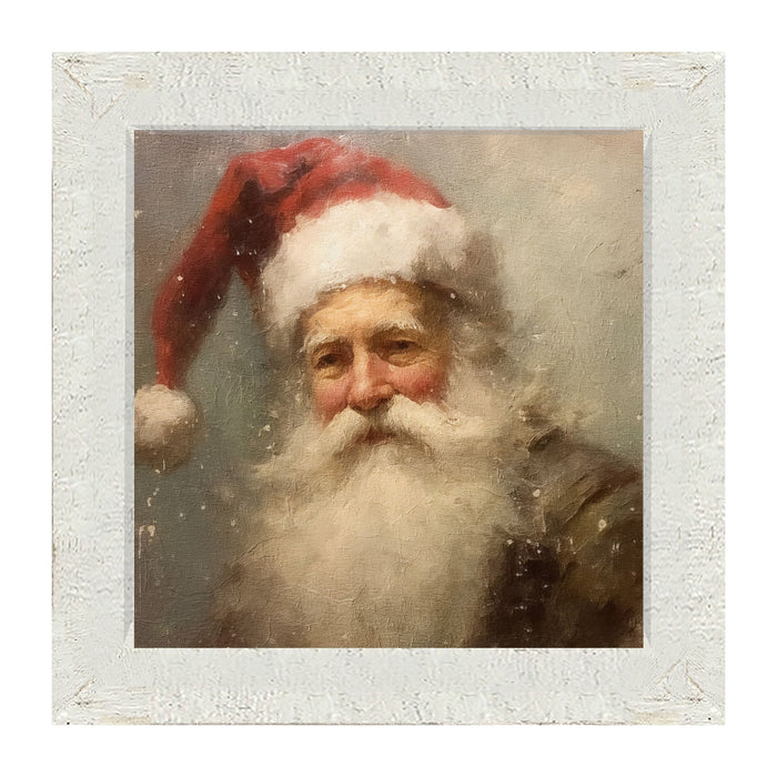 Santa portrait 10 - Framed Art