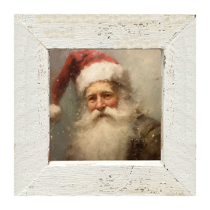 Santa portrait 10 - Framed Art