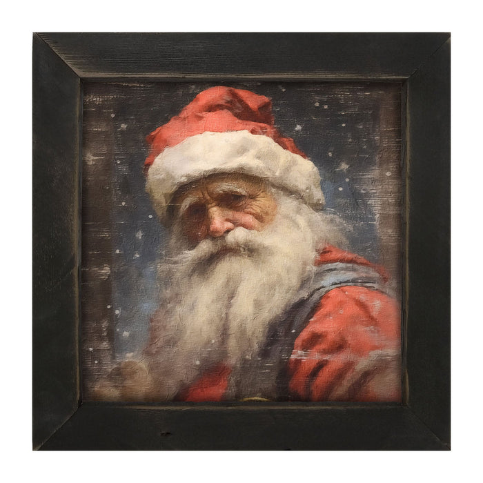 Santa portrait 12 - Framed Art