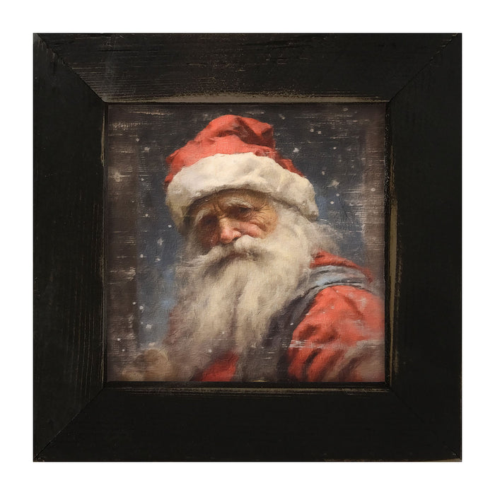Santa portrait 12 - Framed Art
