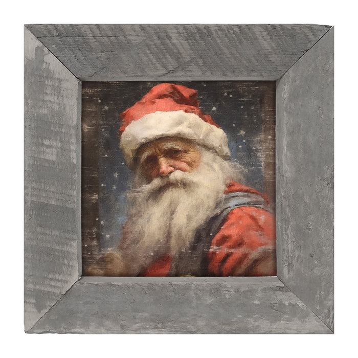 Santa portrait 12 - Framed Art