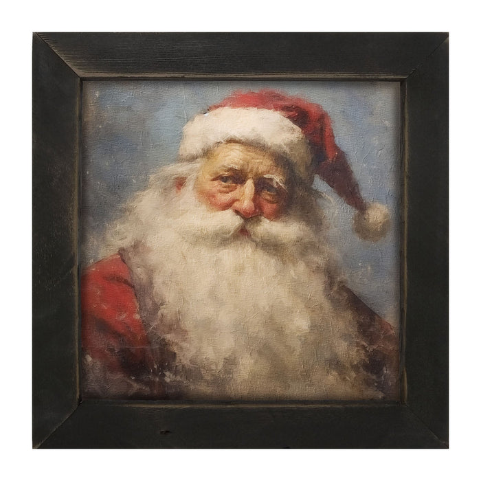 Santa portrait 5 - Framed Art