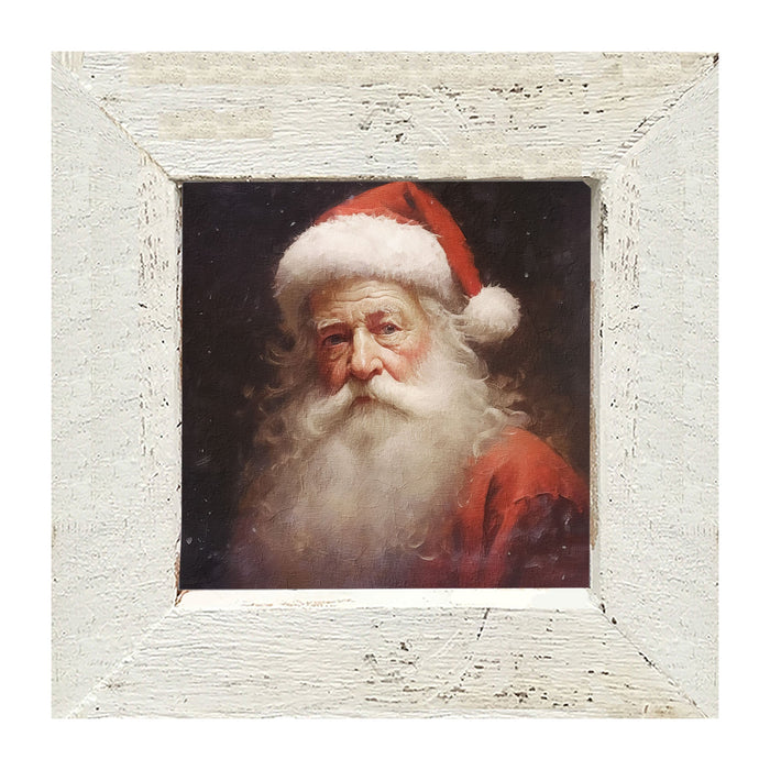 Santa portrait 6 - Framed Art