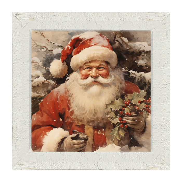 Santa smiling
