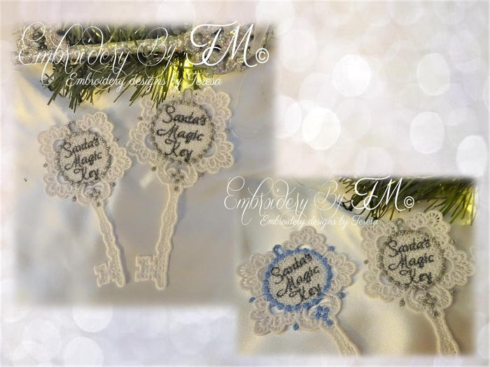 Santa's Magic Key FSL/ two sizes