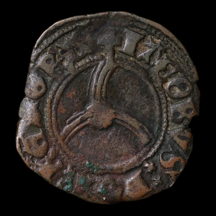 Scotland, King James III, AE Crux Pellit - 1460 to 1488 CE - Scotland