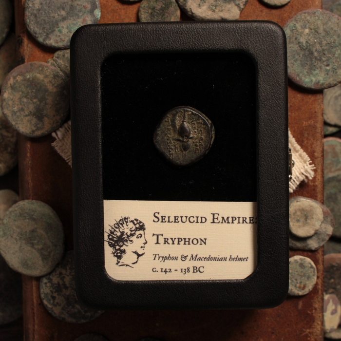 Seleucid Empire, King Tryphon, Bronze Coin - c. 142 to 138 BCE - Greek World