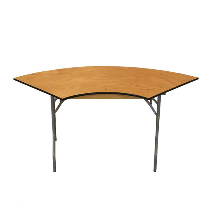 Serpentine Folding Table - 30" x 48"