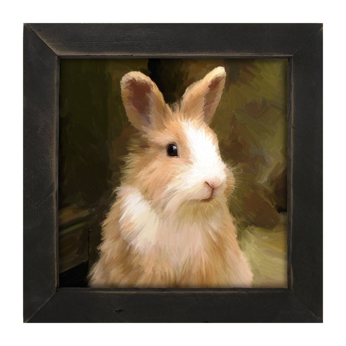 Sitting Rabbit - Framed Art