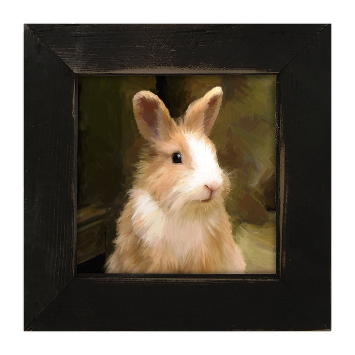 Sitting Rabbit - Framed Art