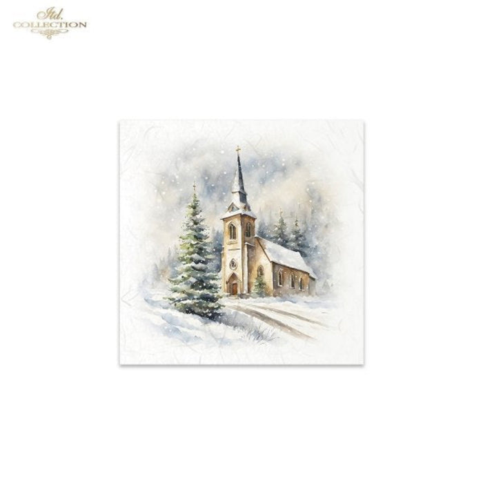 Snowy Church Scenes