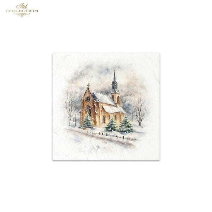 Snowy Church Scenes