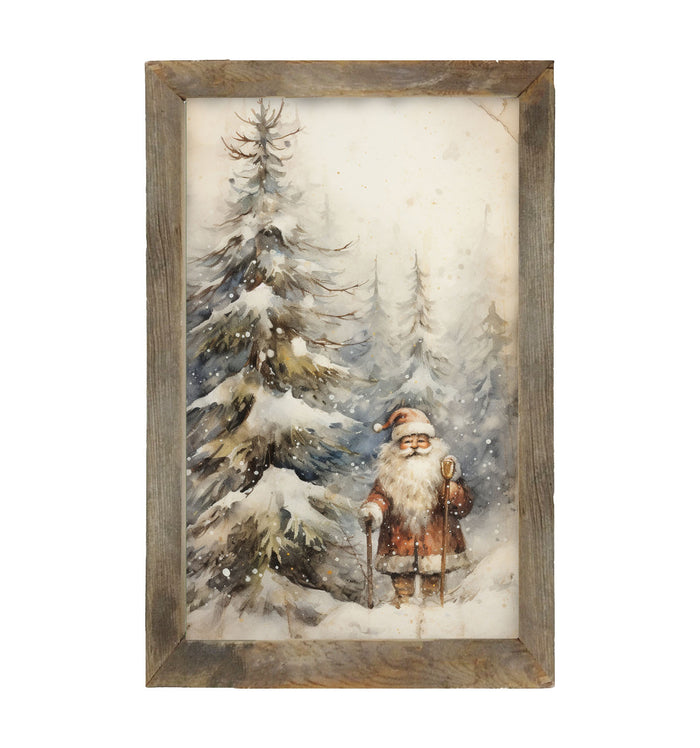 Snowy Santa