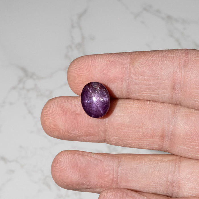 Star Ruby 18.85 ct 14x11mm - InnerVision Crystals