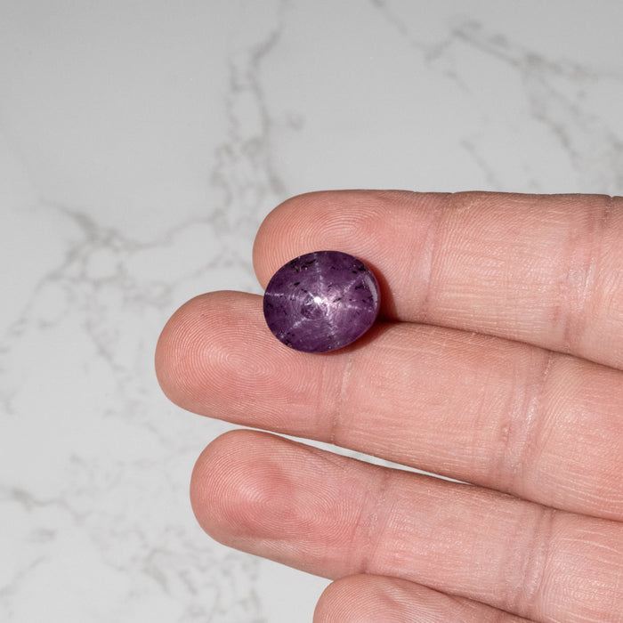 Star Ruby 24.25 ct 16x13mm - InnerVision Crystals