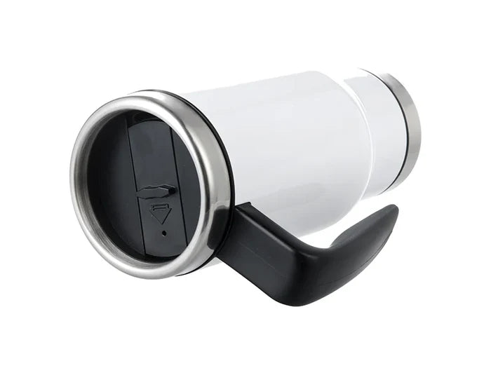 Sublimation 17oz Travel Mug w/ Plastic Insert(White)