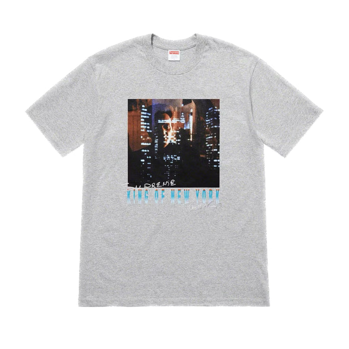 Supreme Cristopher Walken King of New York Tee Grey