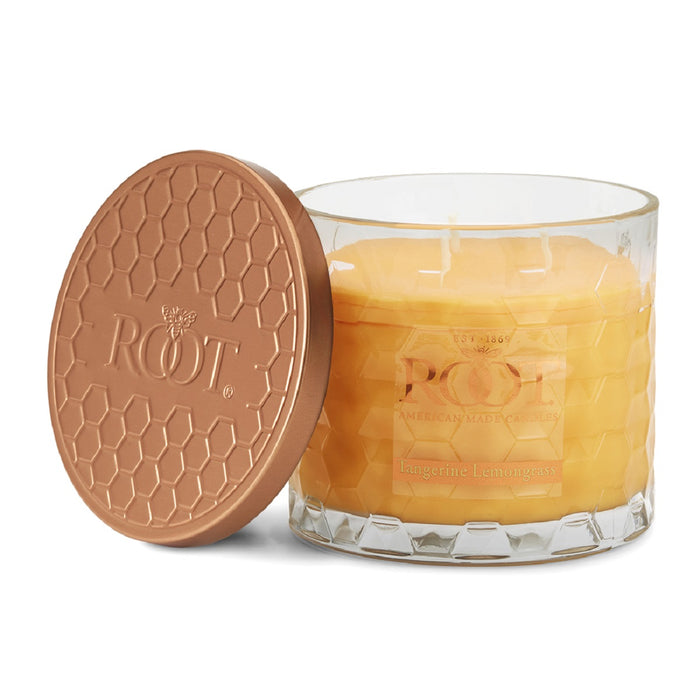 Tangerine Lemongrass 3 Wick Honeycomb