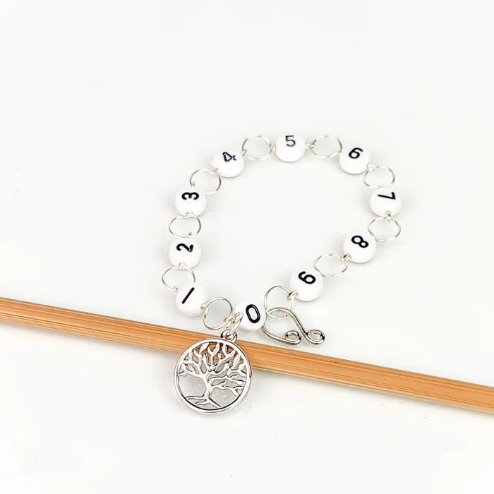 Tree of Life - Knitting Row Counter (Circle Chain) by Twice Sheared Sheep