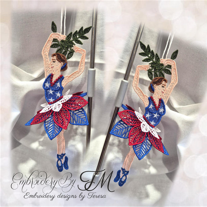 USA doll / 5x7 hoop