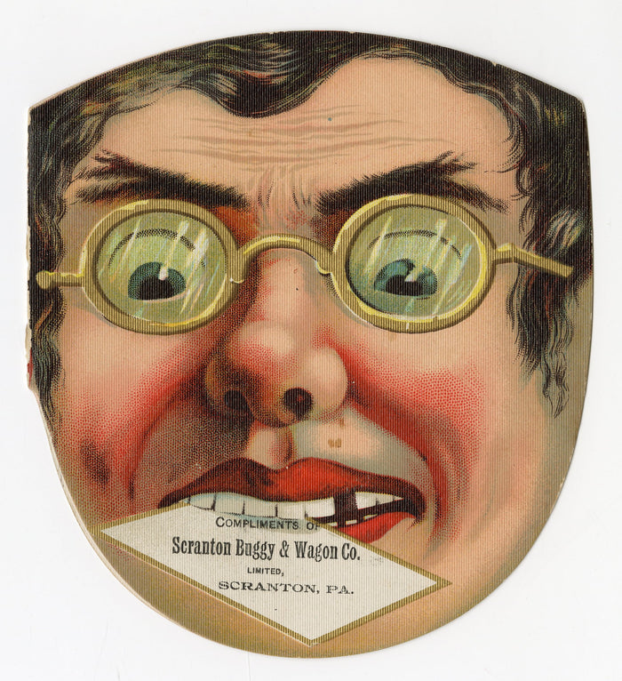 Victorian Scranton Buggy & Wagon Co. Die-Cut Trade Card Booklet