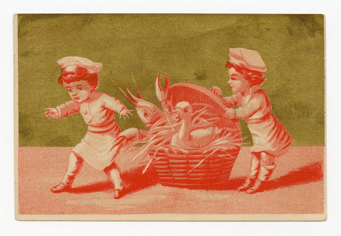 Victorian Syrup of Figs, Quack Medicine Trade Card || Cooks with Basket