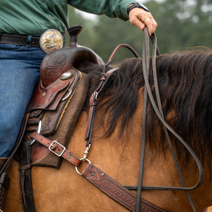 Western Wither Strap with Double neck strap
