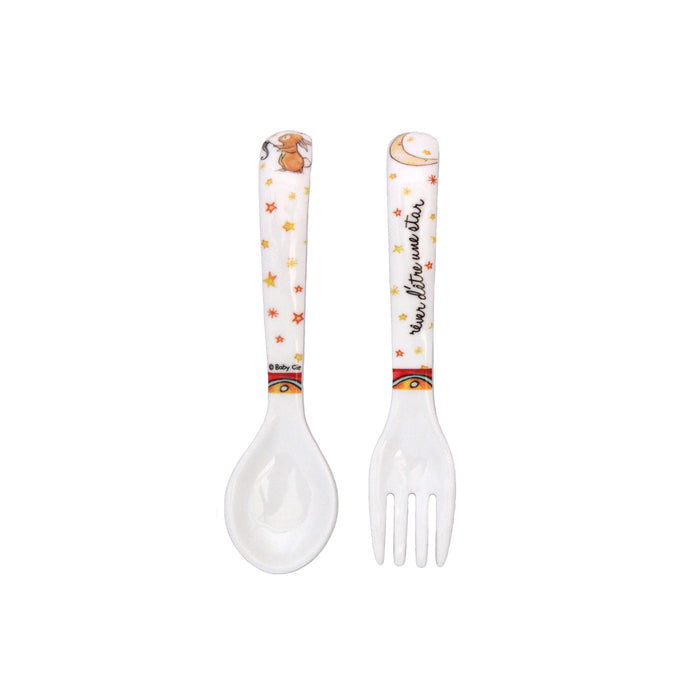 Wish On A Star Fork & Spoon Set