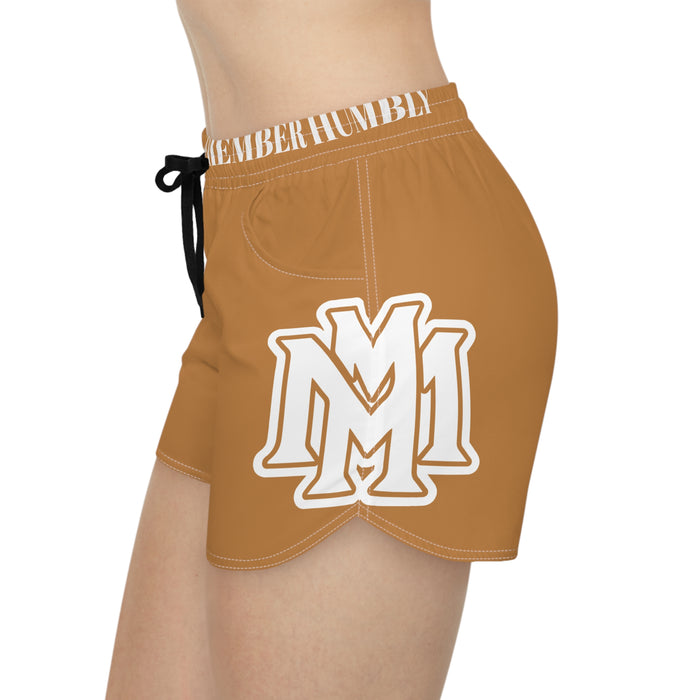 Women's Beige Casual Shorts - Memento Mori Clothing